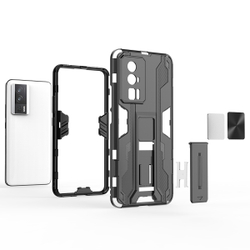 Противоударный чехол с подставкой Transformer для Poco F5 Pro