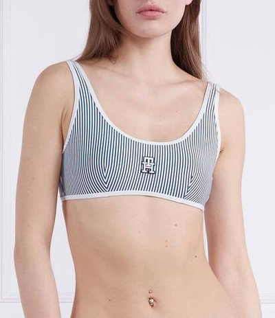 Топ бикини Tommy Hilfiger - темно-синий(UW0UW04106)