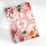 Подарочный набор, ежедневник А5, 80 л. и термостакан 350 мл «С 8 марта»