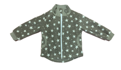 Толстовка на молнии с карманами из флиса на рост 74,80,92,98,104,110см