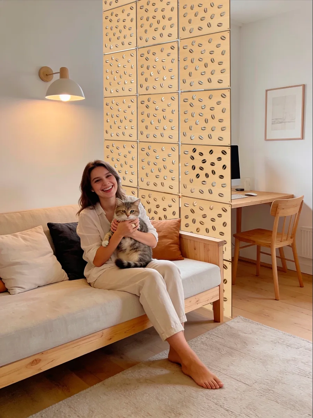 Ширма перегородка для зонирования