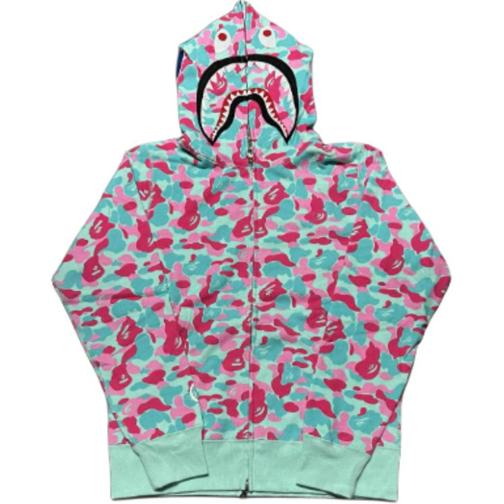 A Bathing Ape Store Miami Shark Full Zip Худи