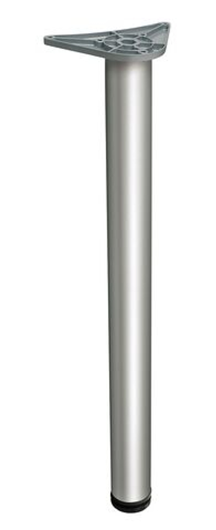 Опора 1100*60*0,7 центральное крепление, хром (4)