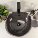 Раковина из речного камня RS-65192 40*36*15 0861