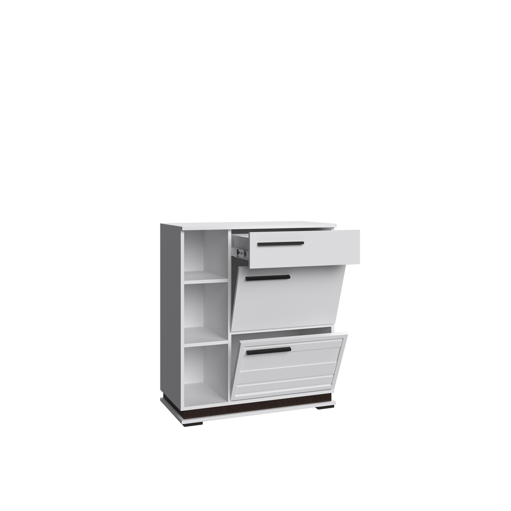 Тумба Модена МТ-32 белый/венге