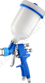 ЗУБР ПРО 300, HVLP, 1.4 мм, пневматический краскопульт с верхним бачком, Профессионал (06453-1.4)