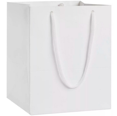 Пакет объемный с ВАШИМ ЛОГОТИПОМ, 110х120х60 мм