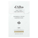 d'Alba, Waterfull, веганская ночная маска, 12 пакетиков по 4 мл (0,13 жидк. унции)