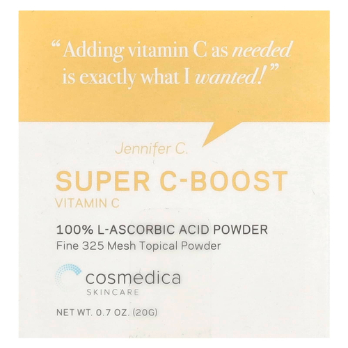 Cosmedica Skincare, Super C-Boost, витамин C, 20 г (0,7 унции)