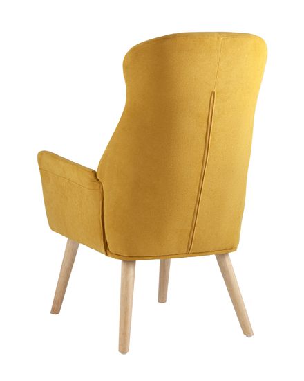 Кресло Парлор жёлтый