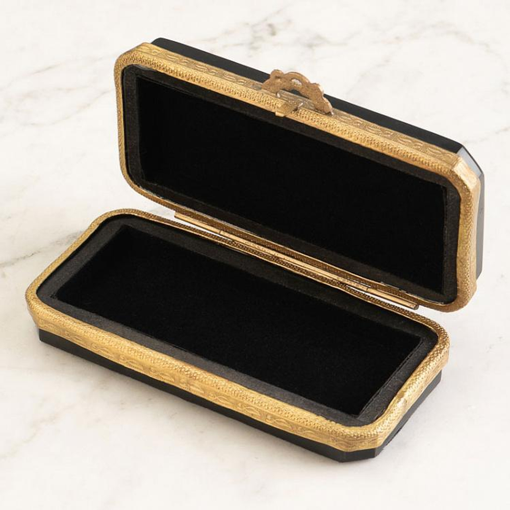 Шкатулка в винтажном стиле Стрекоза 19х8 см