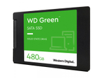 SSD накопитель Western Digital WD Green 480ГБ, 2.5" SATA, SATA III, [WDS480G2G0A]