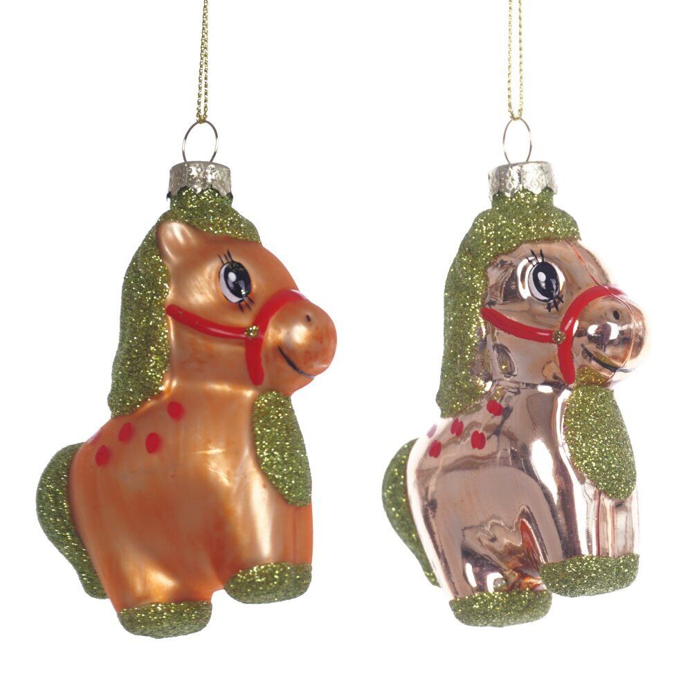 GAEM Украшение новогоднее "Лошадка", L7 W3,5 H9,5 см, 2в.