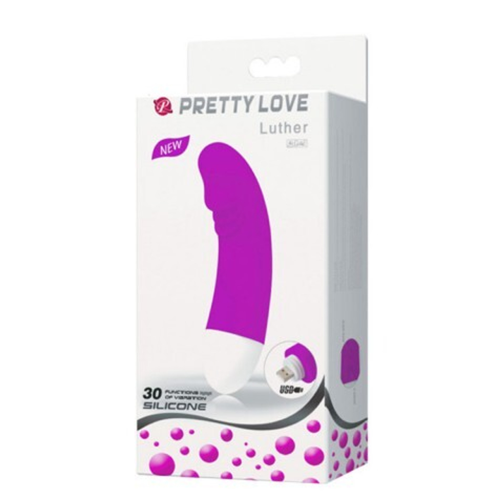 Мини вибратор "Luther"  12.5 x 3 см.