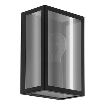 Уличный настенный светильник 1*Е27 33627 чёрный ALAMONTE SMOKE Eglo