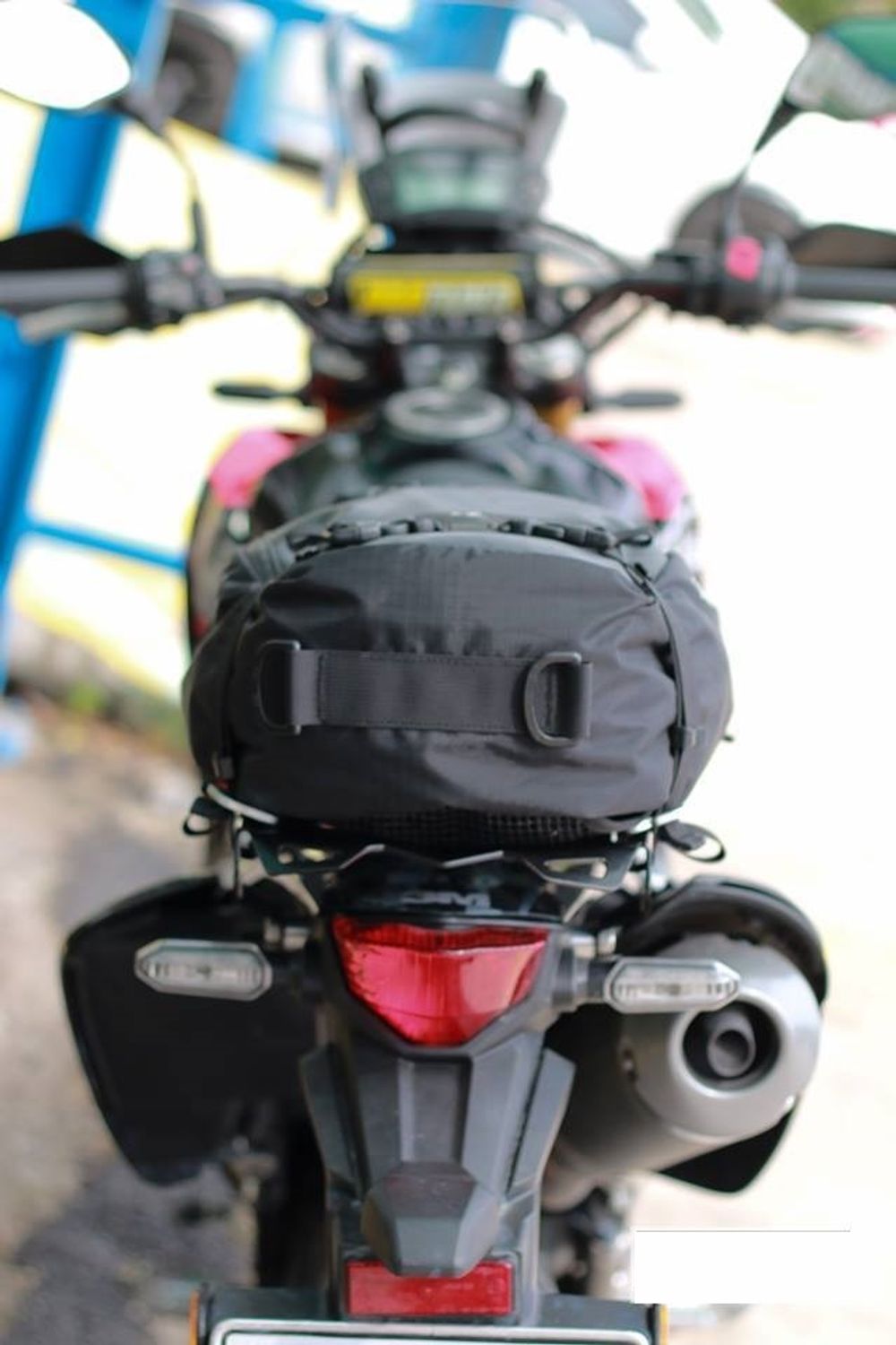 Rear Rack ALUMINIUM for Honda CRF250L-M-Rally (2012-2020). Black