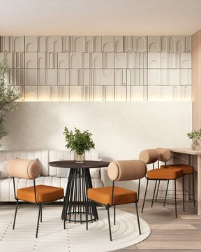 Стол обеденный Daphne 100*75 см темное дерево