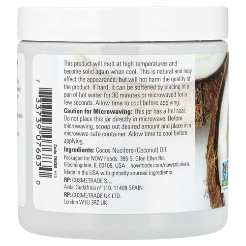 NOW Foods, Solutions, кокосовое масло, 207 мл (7 жидк. унций)