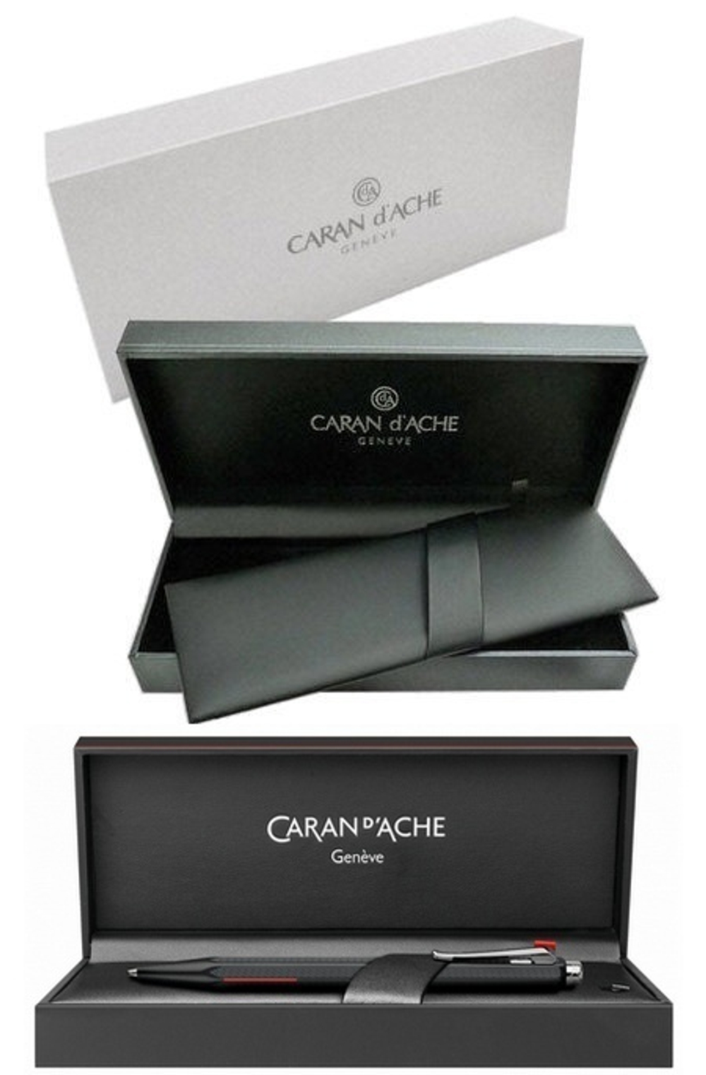 Ручка шариковая Caran d`Ache Ecridor Racing, Black CT