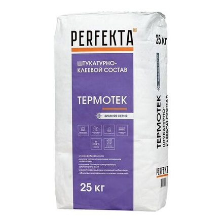 Perfekta Термотек Зимняя серия, 25 кг - Штукатурно-клеевой состав