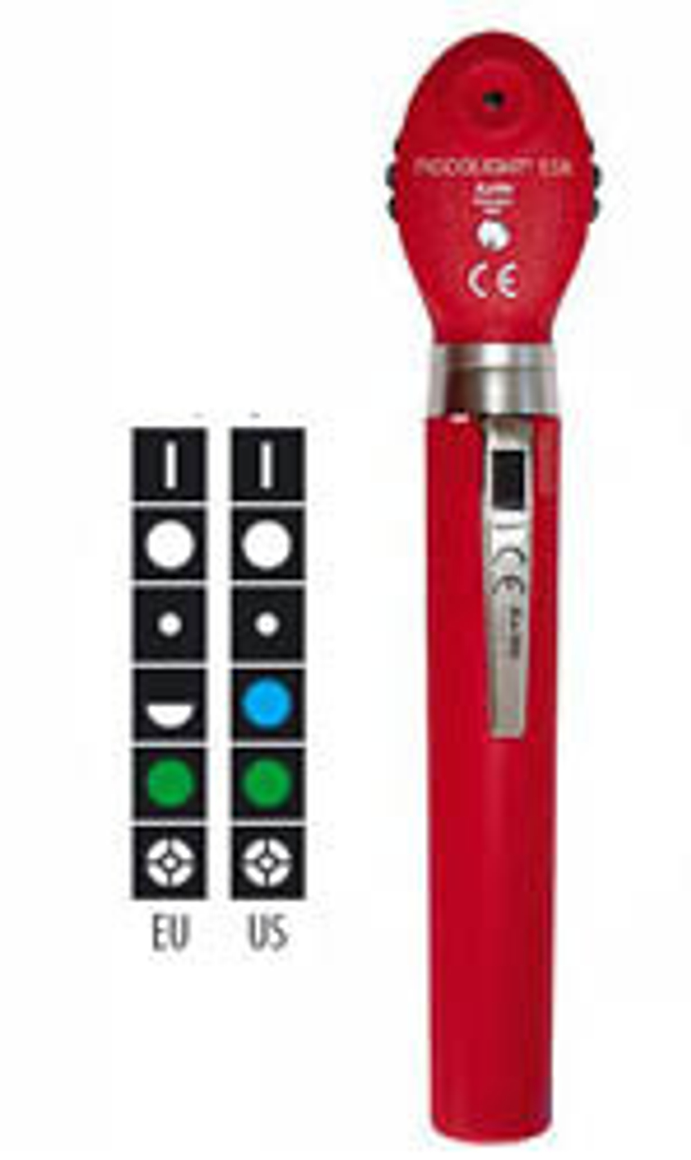 01.23561.021 /.231 / .261 (27600-27606) Офтальмоскоп ПИККОЛАЙТ E56 (черный, синий, серый)