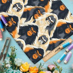 Ткань премиум мембрана угрюмые обезьяны