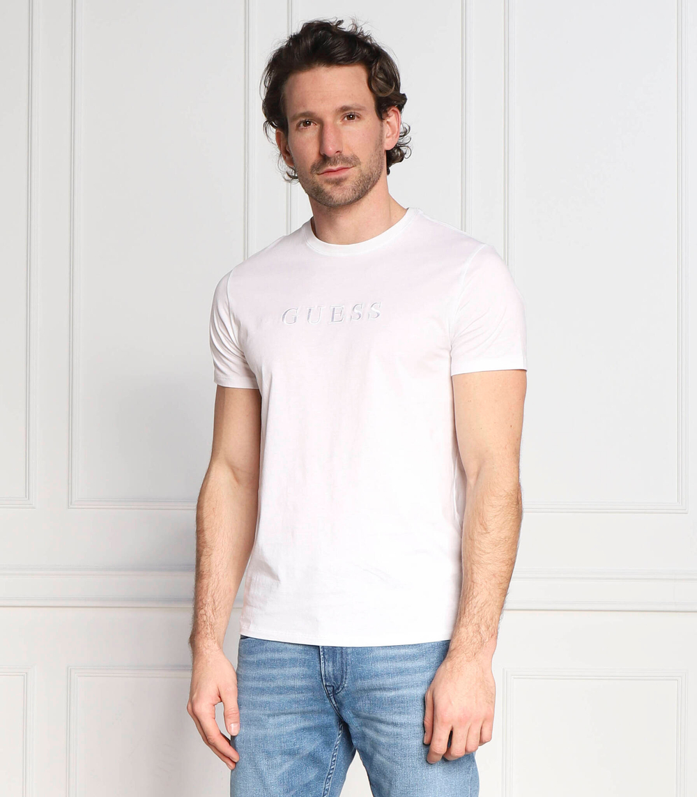 футболка ss classic GUESS - белый(M2BP47 K7HD0)