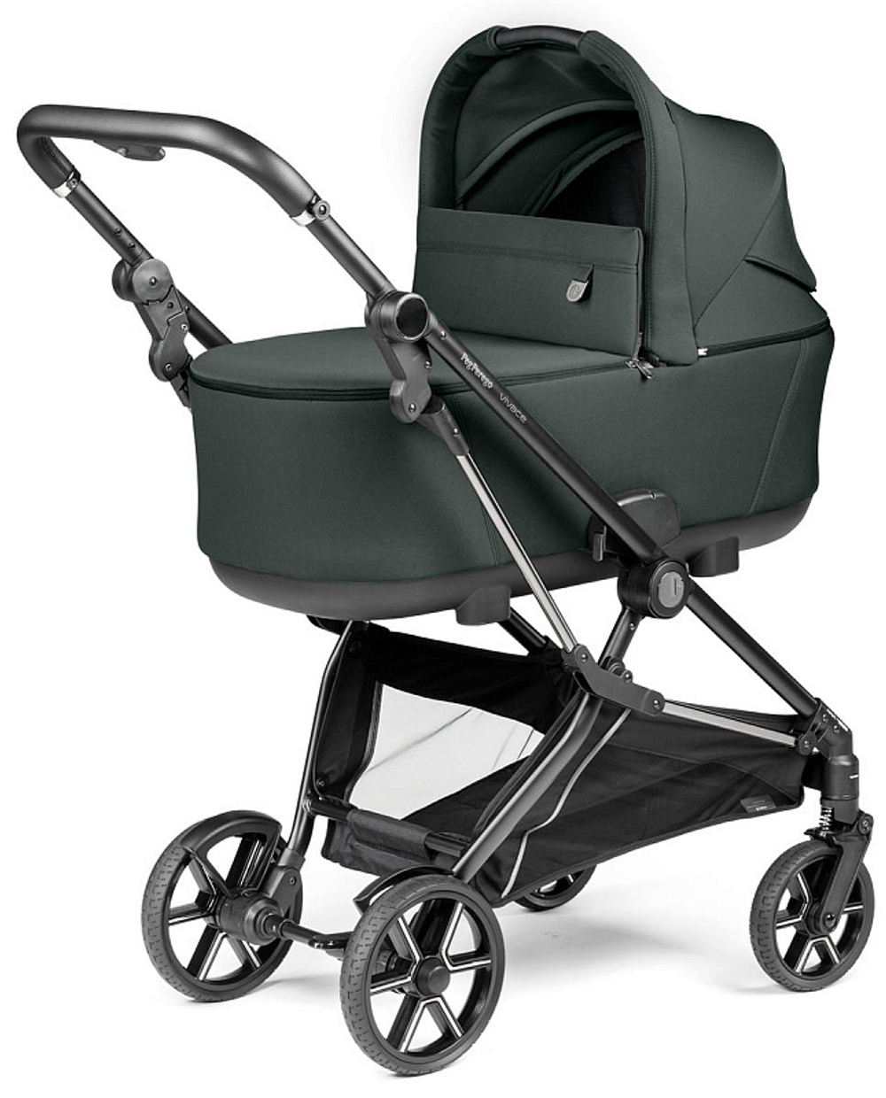 Коляска 2 в 1 Peg Perego Vivace New Culla Flex Metal