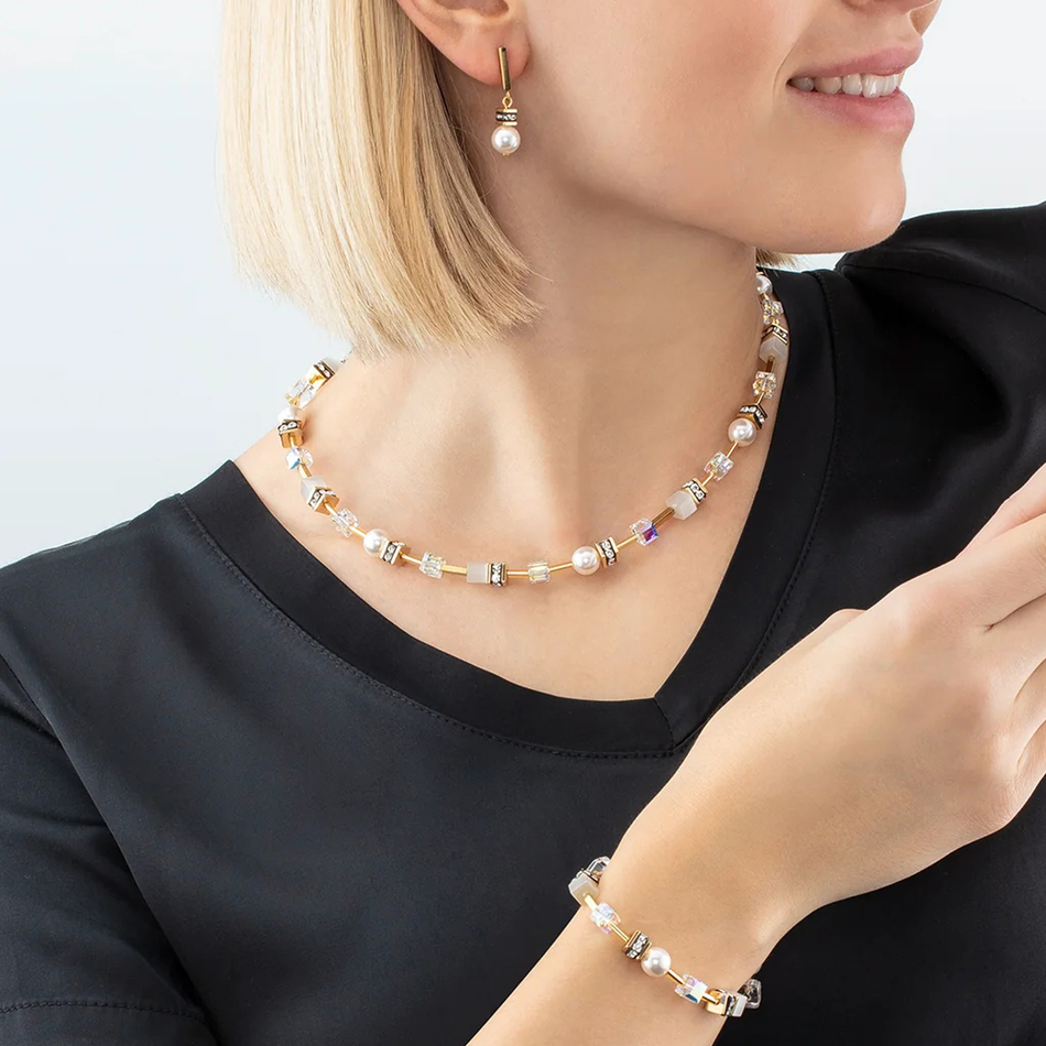 Колье Coeur de Lion White-Gold 4081/10-1416