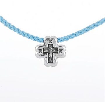 Детский Крестик с гайтаном