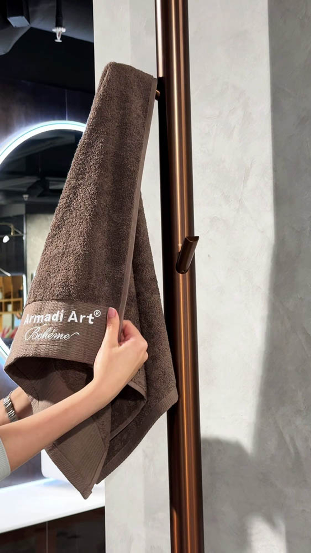 Полотенцесушитель электрический OAK NIKEL BRUSH новый 50мм