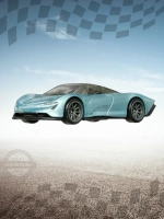Машинка Хот Вилс Премиум McLaren Speedtail FPY86 HCJ92