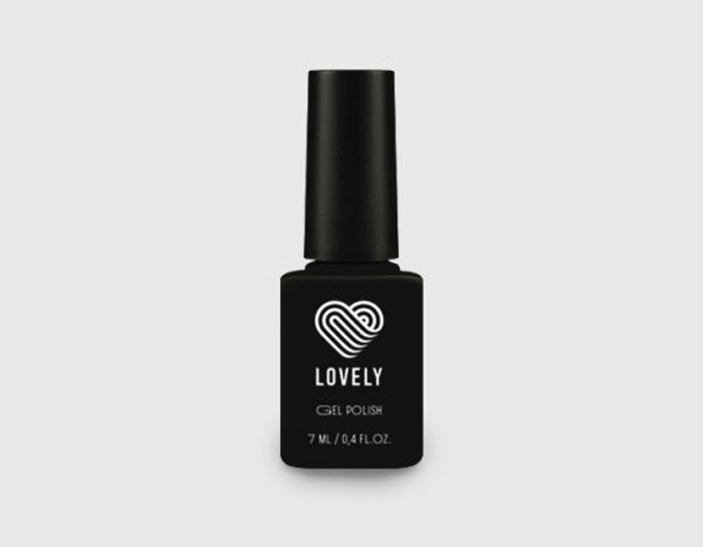 Топ без липкого слоя Lovely, светящийся в темноте, "Secret glow", глянцевый, 7 ml