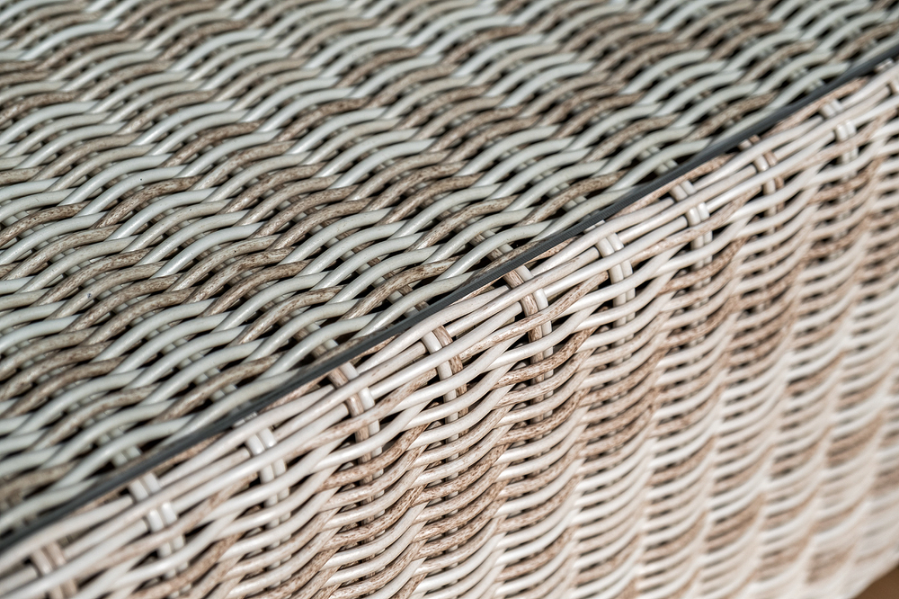 "Боно" лаунж-зона из искусственного ротанга, цвет бежевый