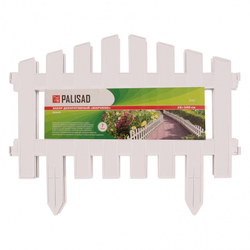 Забор декоративный "Марокко", 28 х 300 см, белый, Россия, Palisad