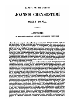 Patrologia graeca. Tomus 51 | J.P. Migne