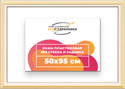 Рама 50x95 для картин и фотографий