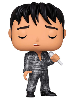 Фигурка Funko POP! Rocks Elvis Presley Elvis '68 Comeback Special (DGLT) (Exc) (188) 36650