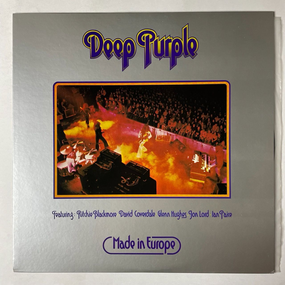 Винтажная виниловая пластинка LP Deep Purple Made In Europe (Japan 1976) (No Obi) Stormbringer