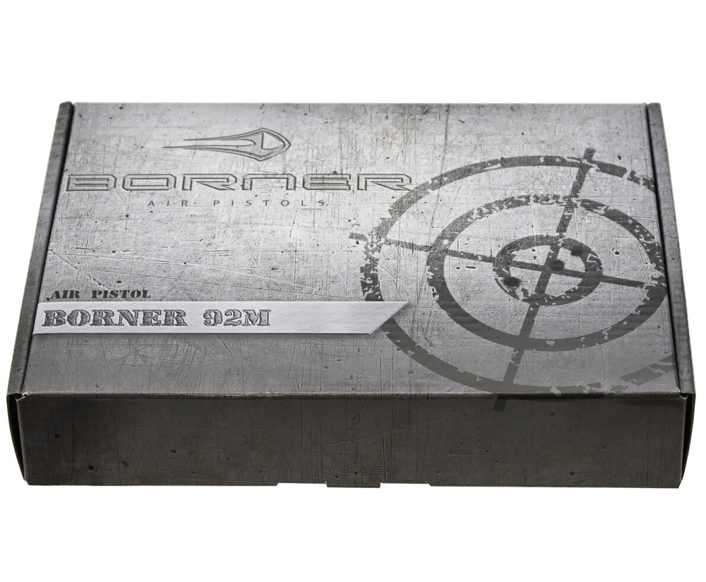 Пистолет пневматический Borner 92 (Beretta 92), кал. 4,5 мм