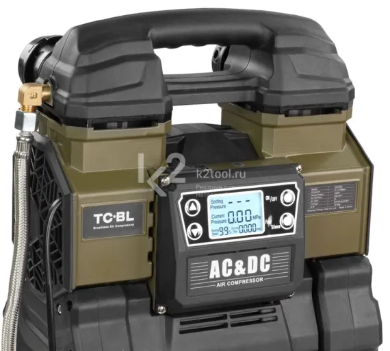 Поршневой безмасляный 2 в 1 компрессор TC-BL DC2090