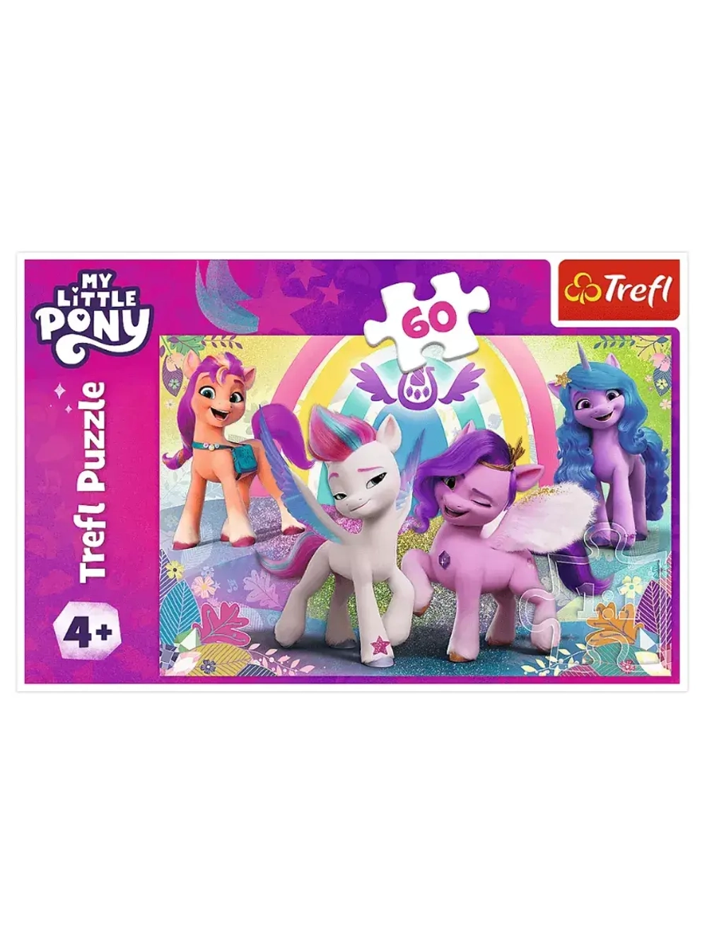 Пазлы для детей 4 5 6 лет 60 элементов My Little Pony