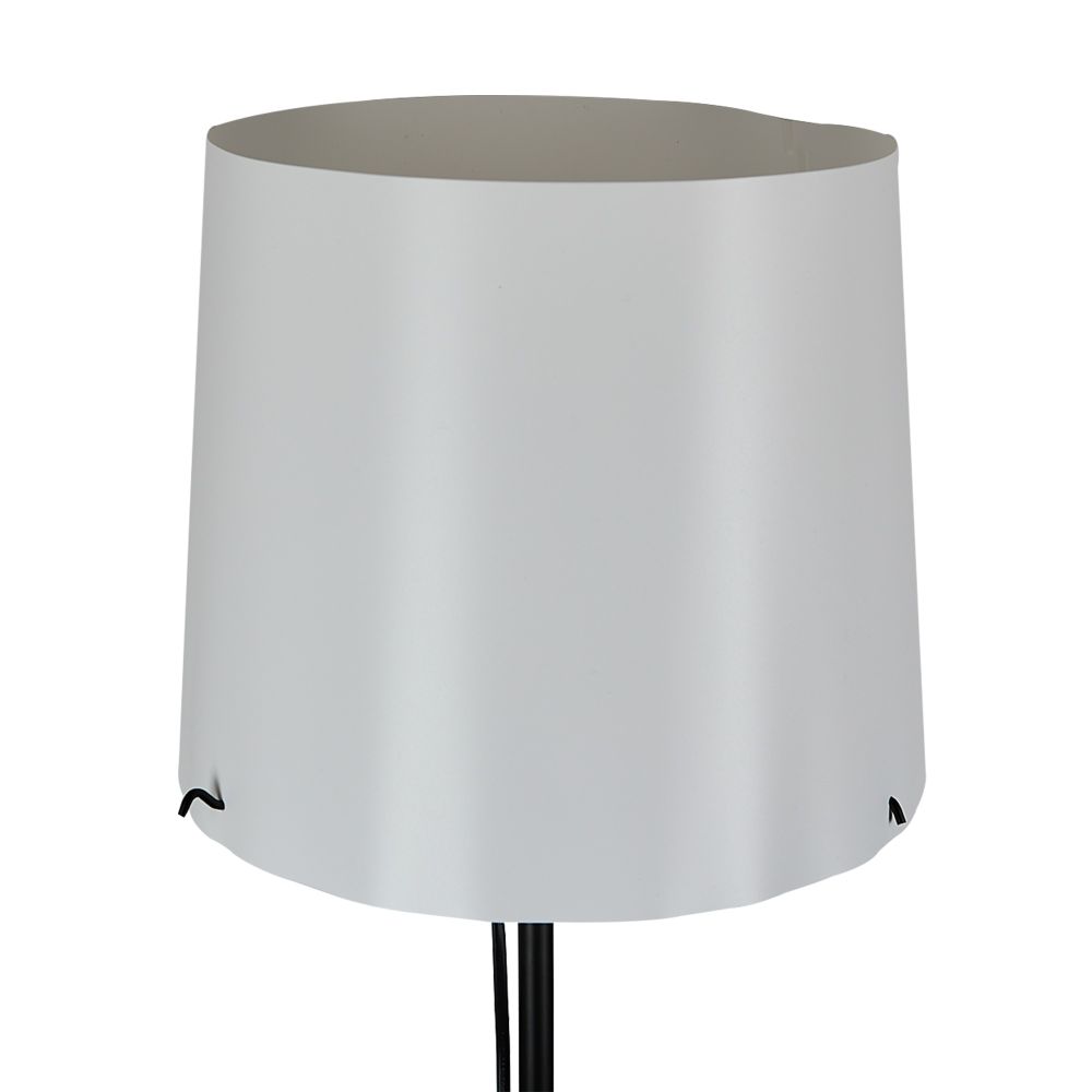 UML-T510 E27 BLACK-WHITE Торшер напольный под лампу Е27. 60W. Черный-Белый. ТМ Uniel