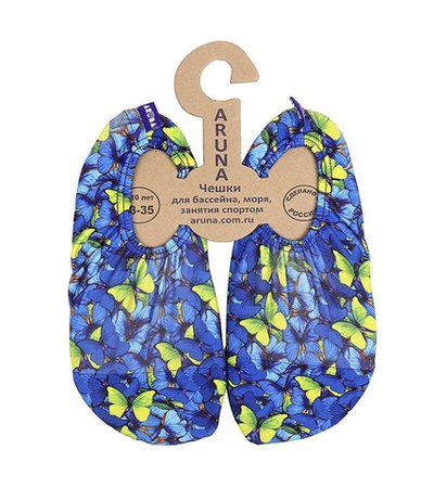 Чешки детские для бассейна Aruna Бабочки