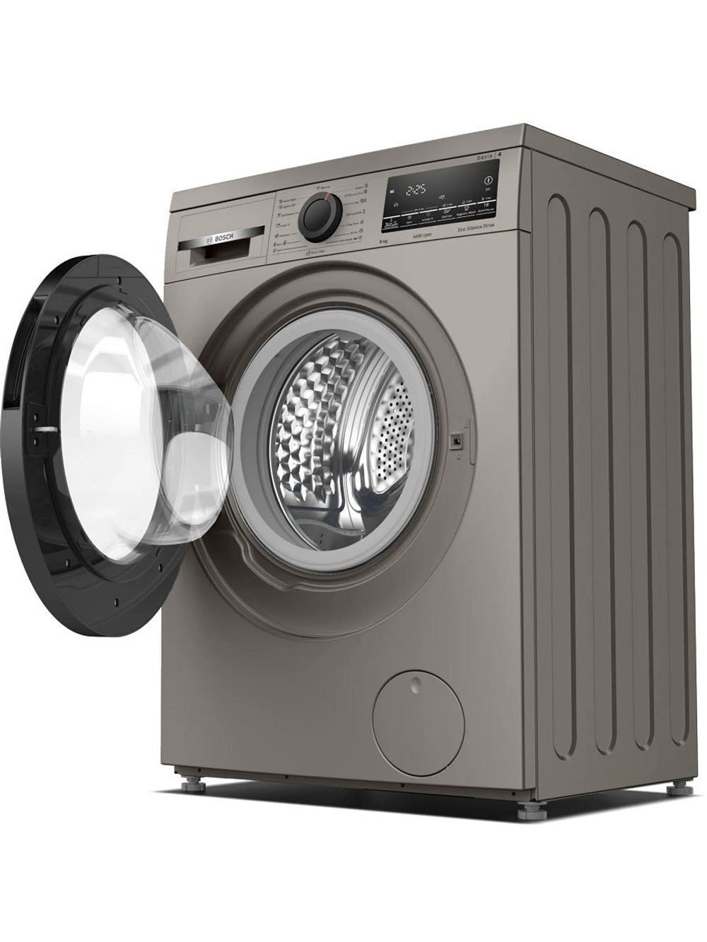 Стиральная машина Bosch WLS2846SME, 1400 оборотов, 8 кг, 15 программ, серебристая