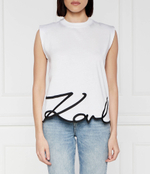 Топ Karl Lagerfeld - белый(231W1717)