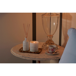 Свеча ароматическая 60ч Ambientair The Olphactory White Insignia Philippa 1990