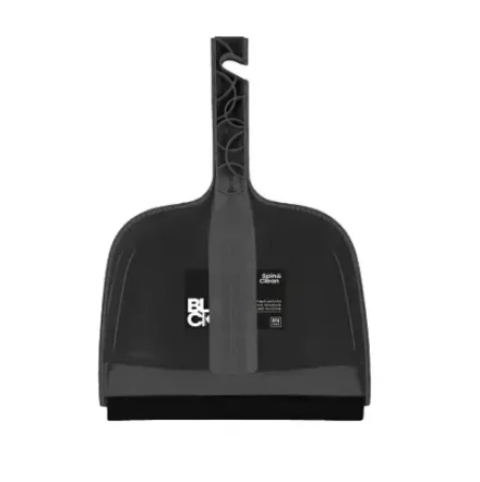 "Black" Набор: щетка-сметка с совком 8х19,5х29,8см, цв.черный