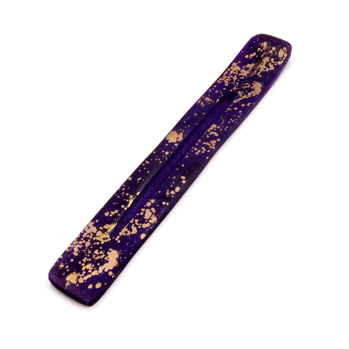 Подставка под благовония Лыжа Золотой дождь дерево цвет фиолетовый