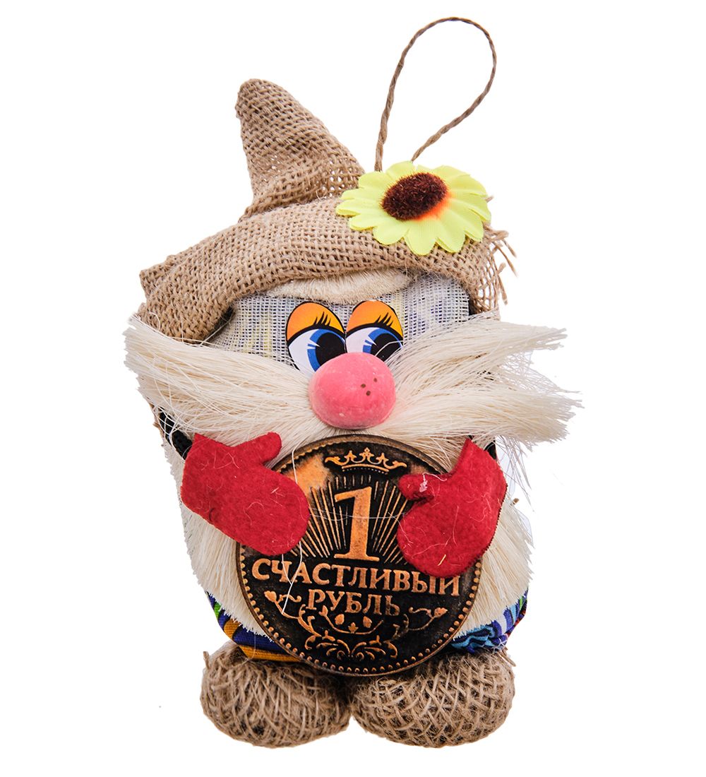 DO-038 Домовой Василек с рублем - Вариант A